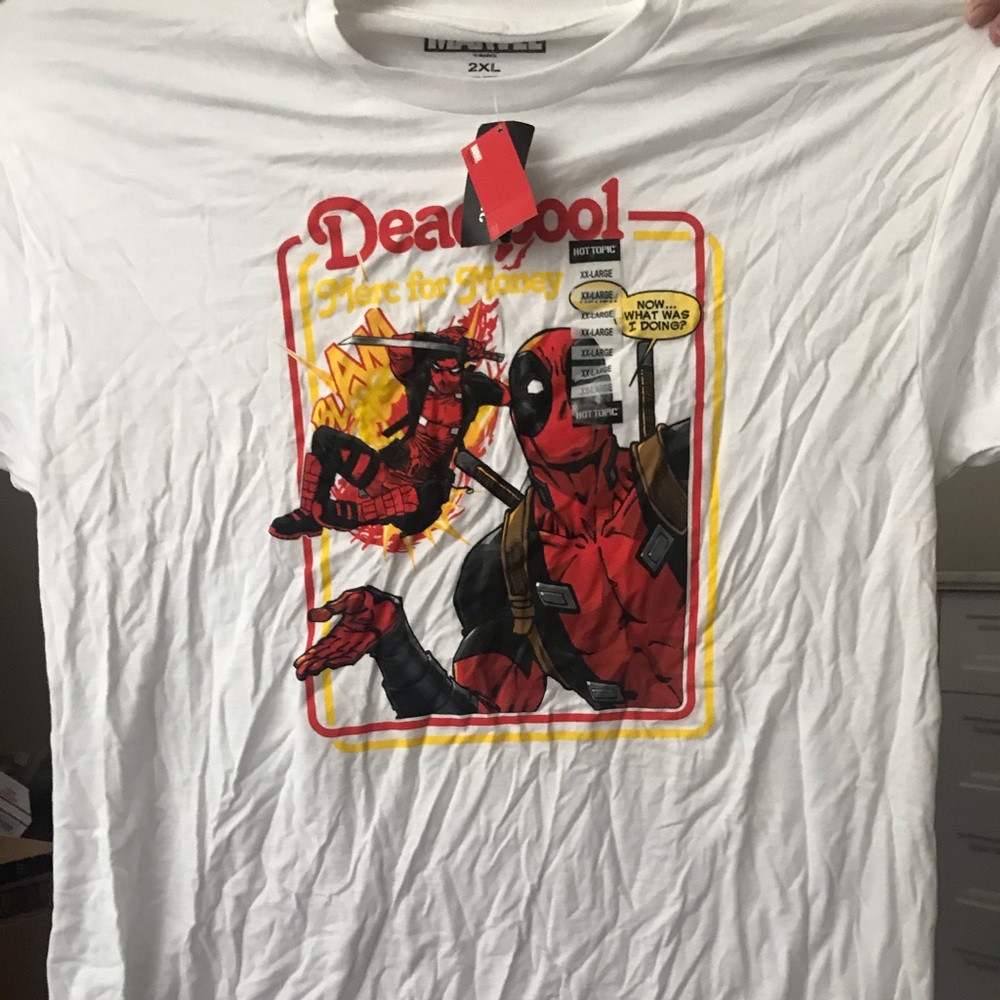 Deadpool shirt Marvel Comics Ryan Reynolds X-FORCE